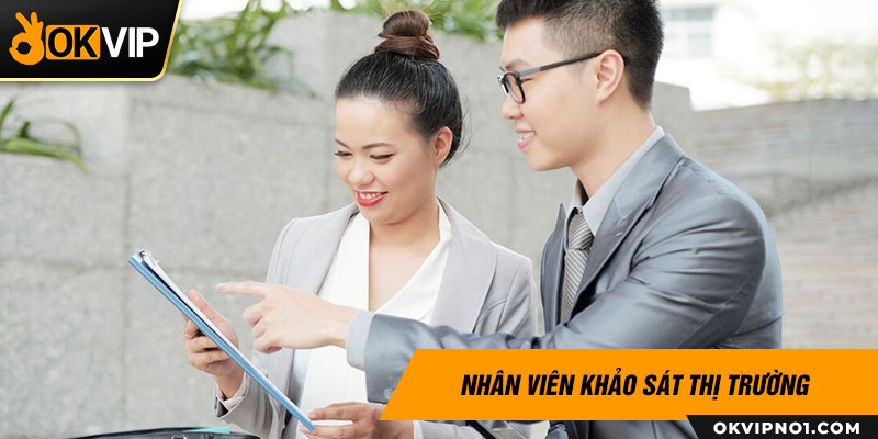 OKVIP tuyển dụng vị trí nhân viên khảo sát thị trường làm tại Việt Nam